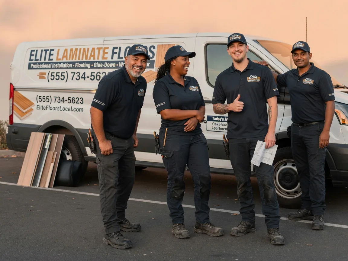Laminate flooring installation company in Danville, OH